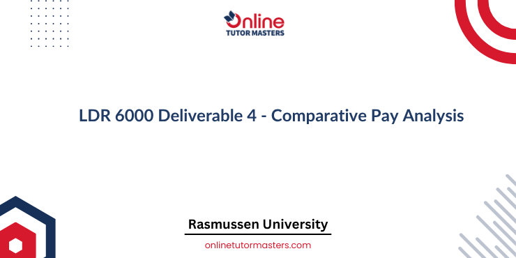 LDR 6000 Deliverable 4