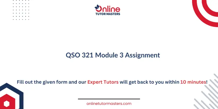QSO 321 Module 3 Assignment